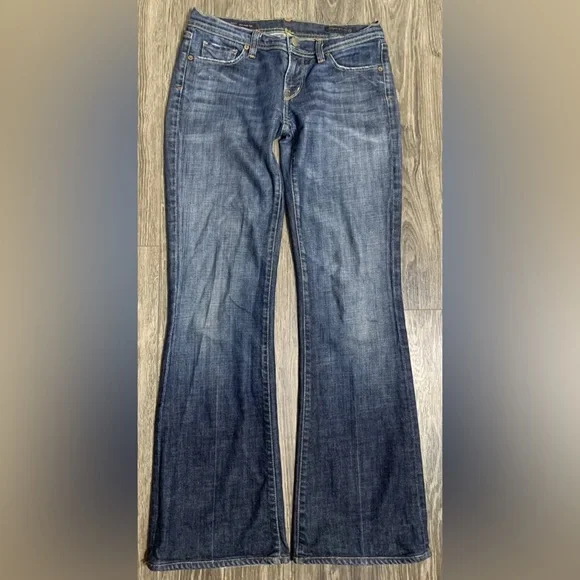 Jeans Citizens Of Humanity Naomi Taille 28 Femme - Coupe Flare Basse, Stretch, Très Bon état